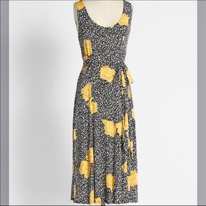 ModCloth summertime wind down midi dress